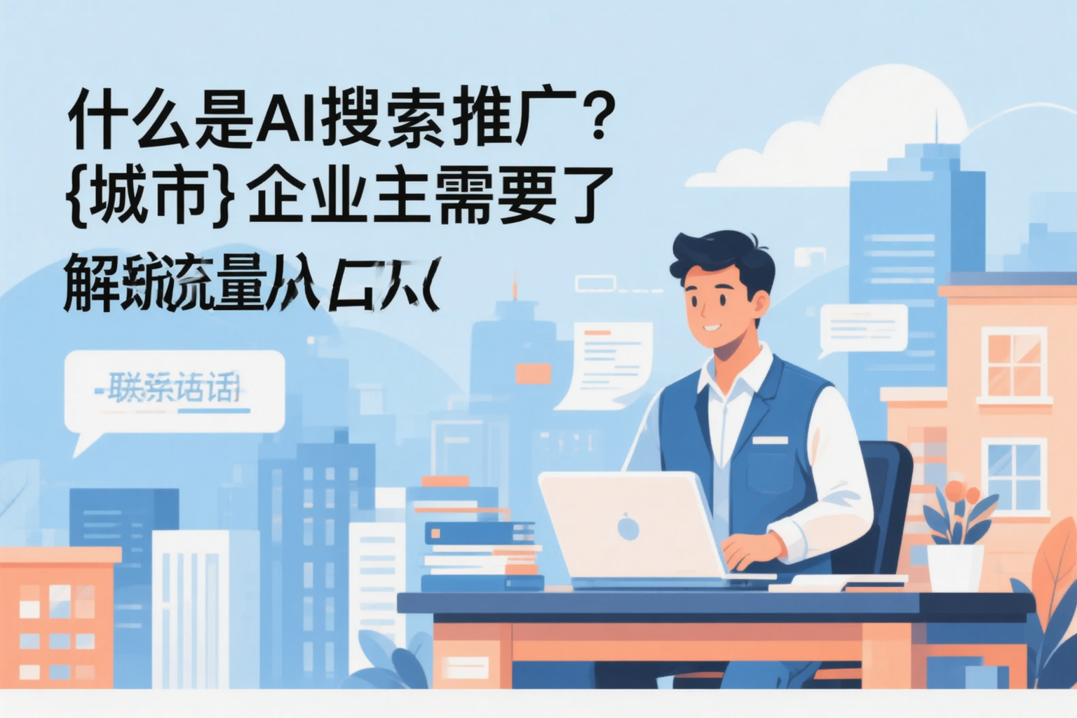 什么是AI搜索推广？白城企业主需要了解的新流量入口
