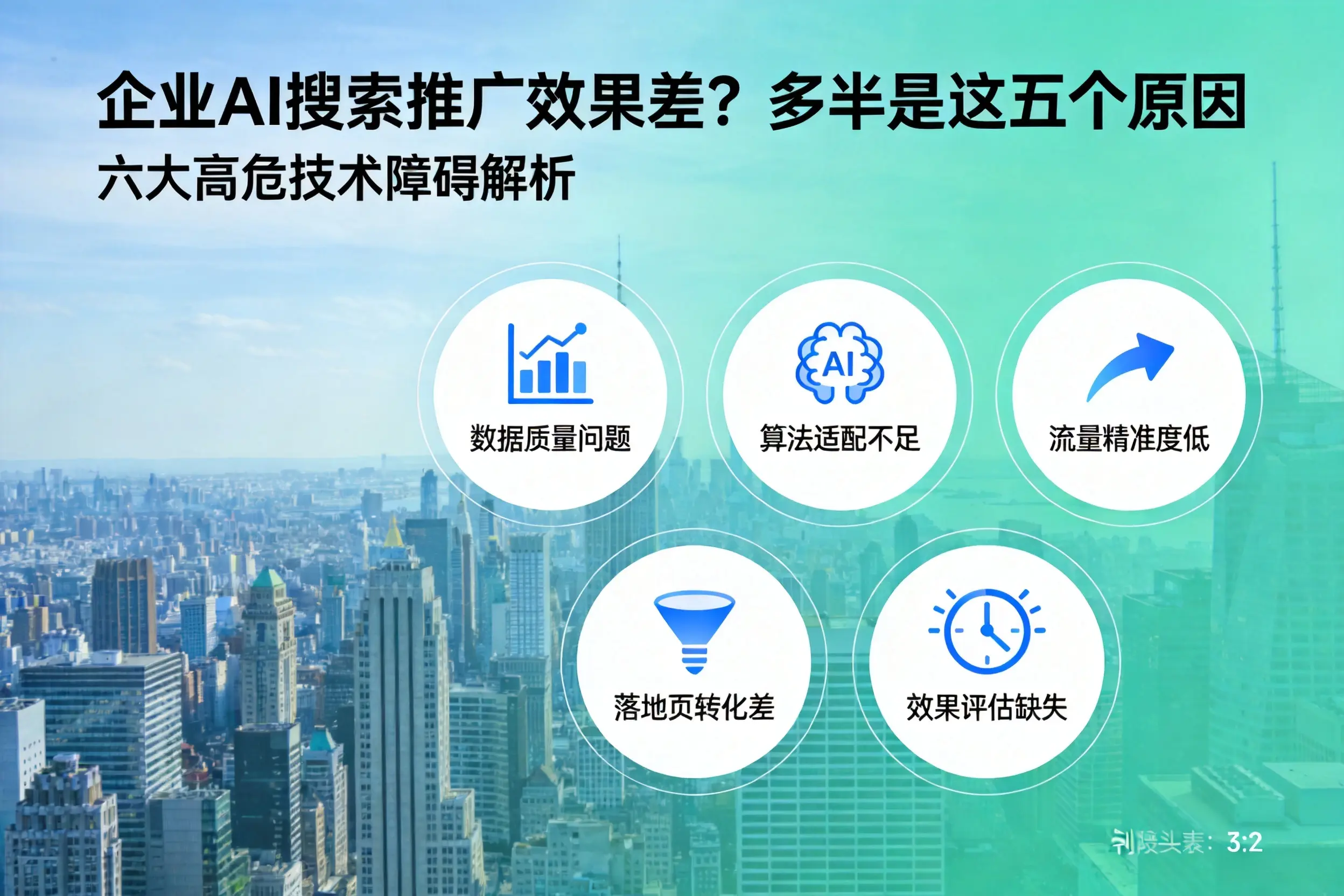 白城企业AI搜索推广效果差？多半是这五个原因