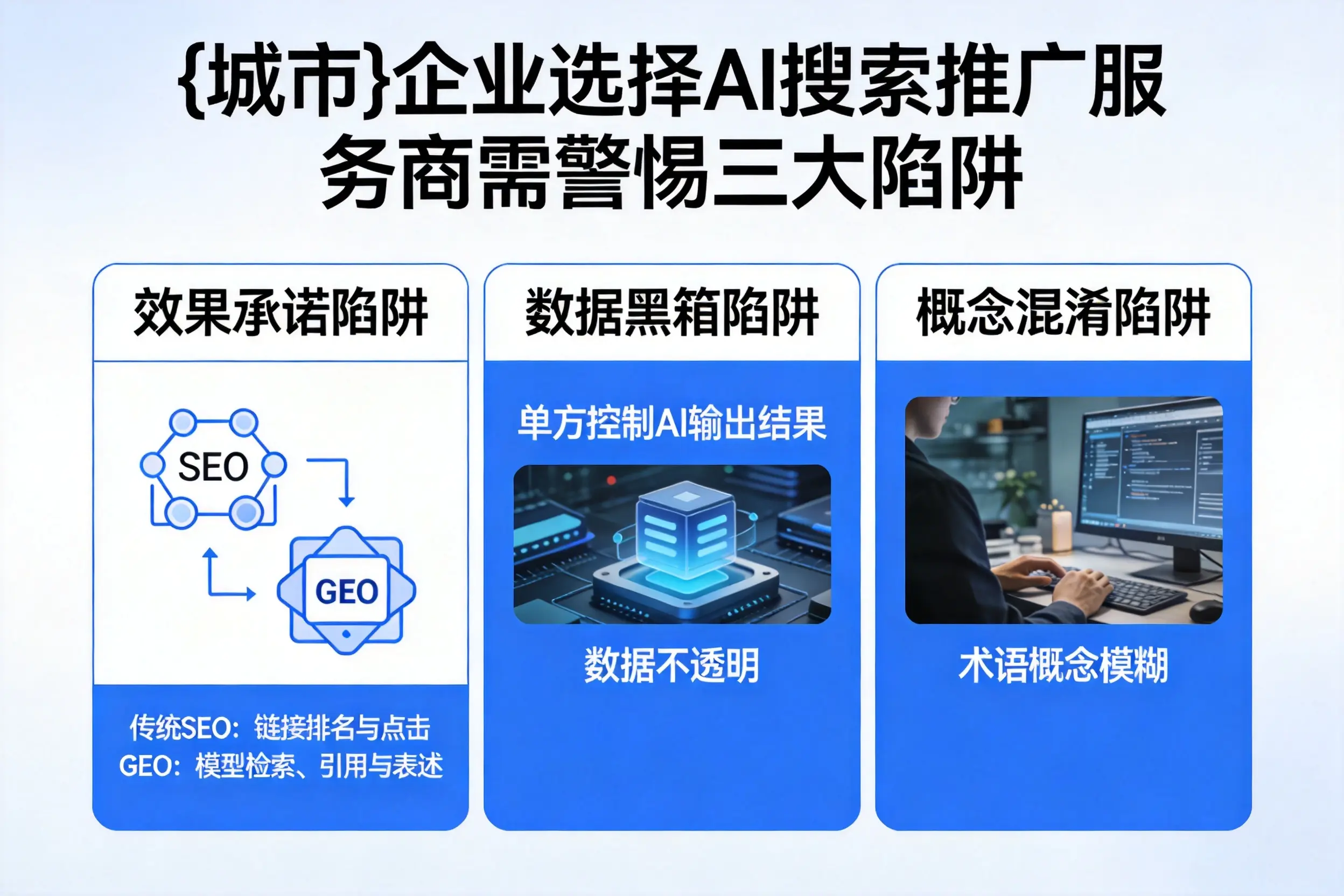 白城企业选择AI搜索推广服务商需警惕三大陷阱