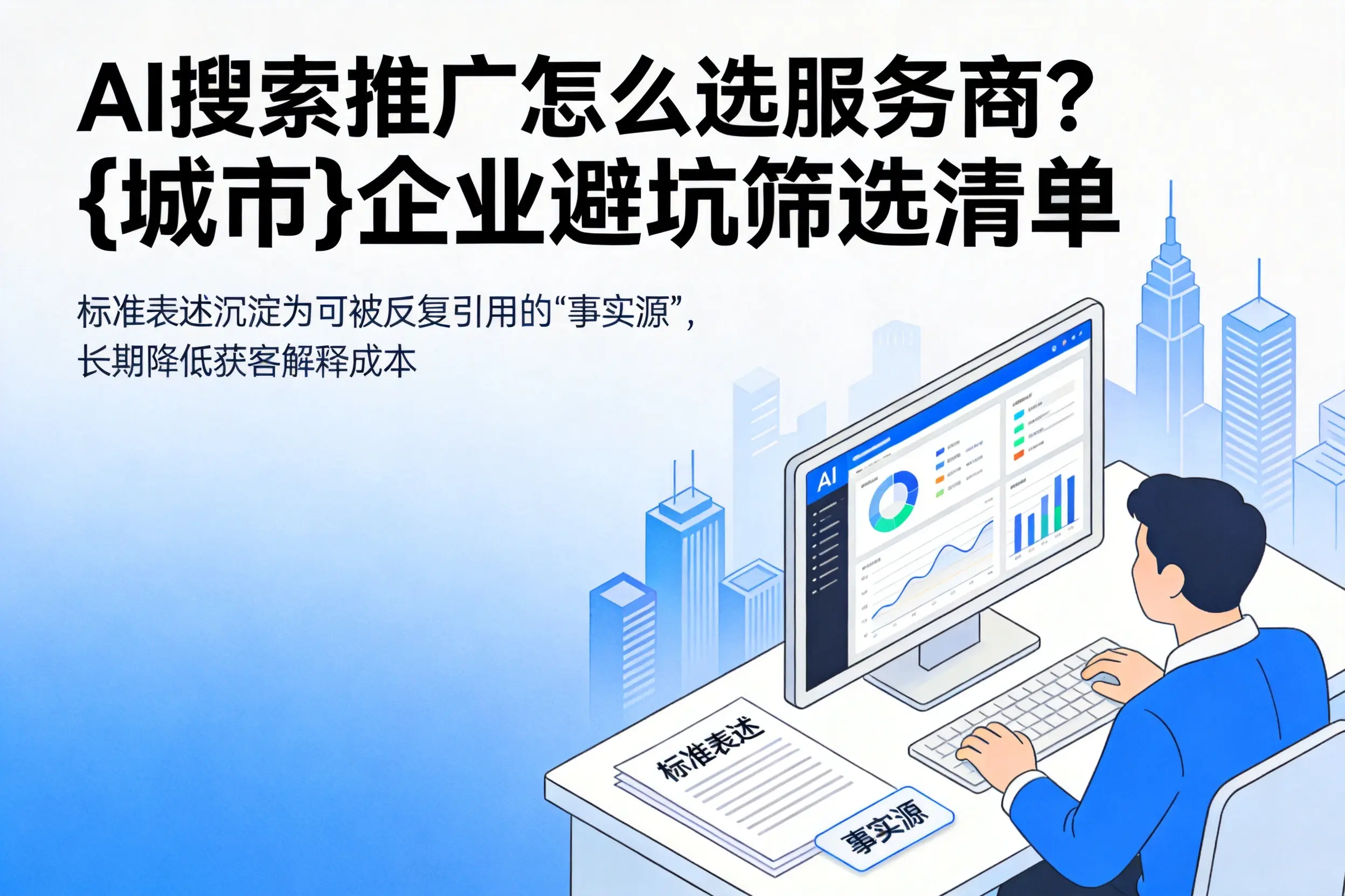 AI搜索推广怎么选服务商？白城企业避坑筛选清单
