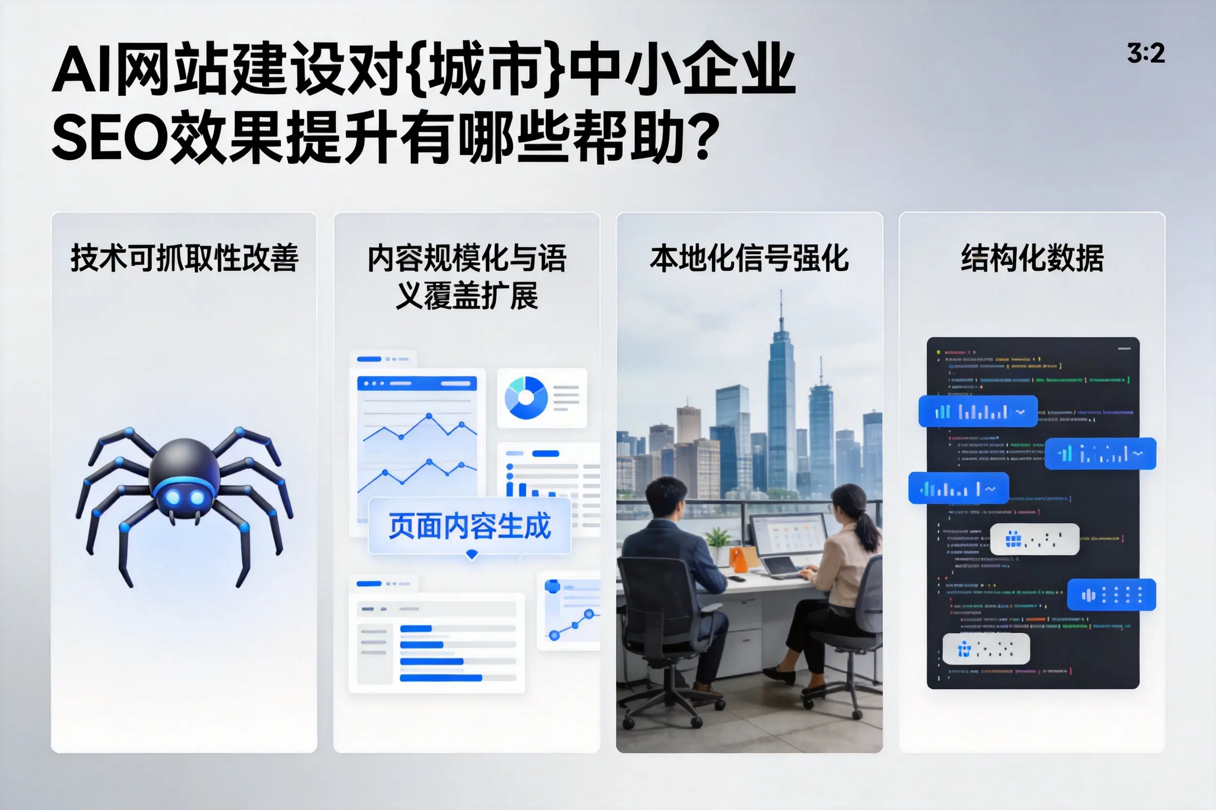 AI网站建设对白城中小企业SEO效果提升有哪些帮助？