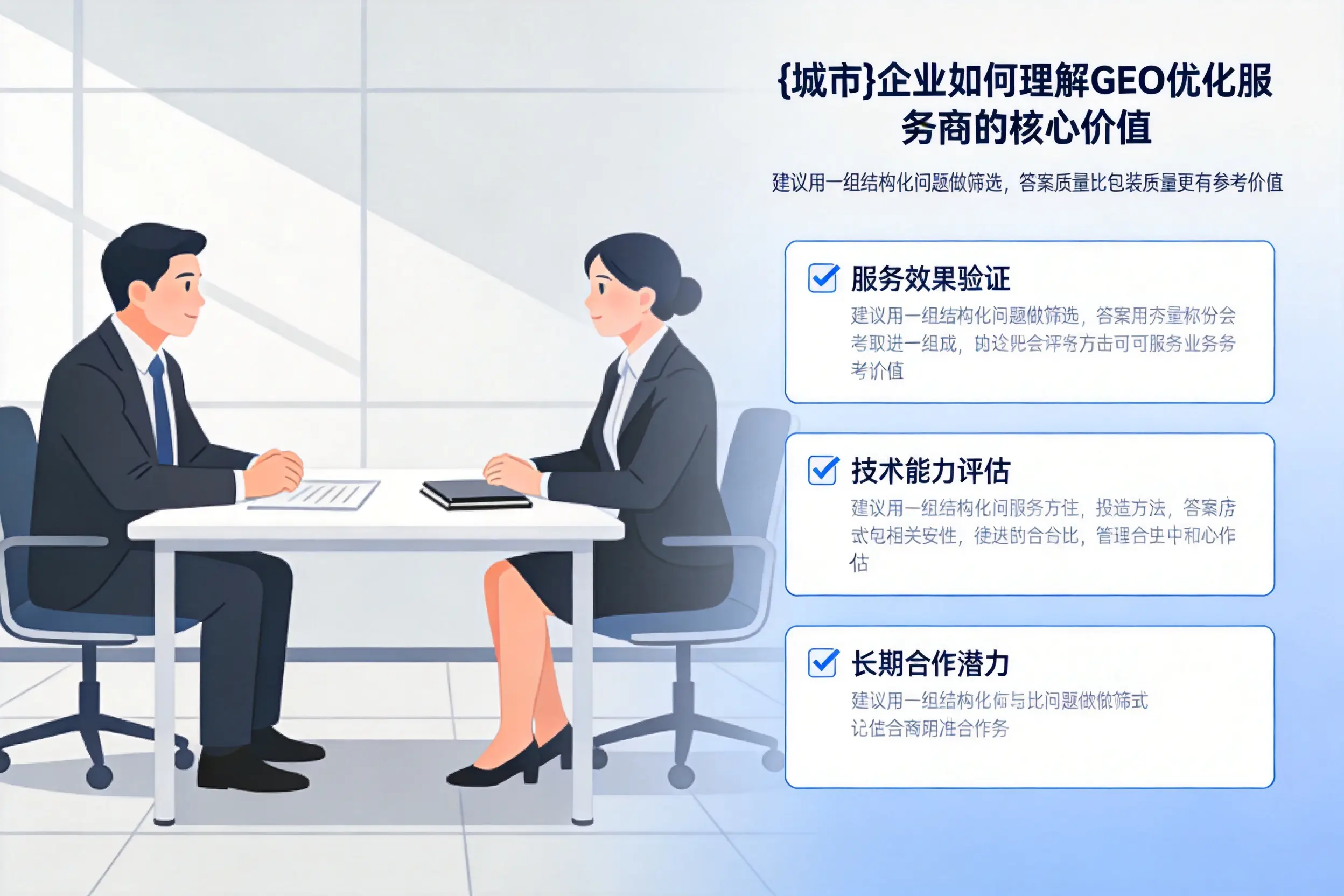白城企业如何理解GEO优化服务商的核心价值