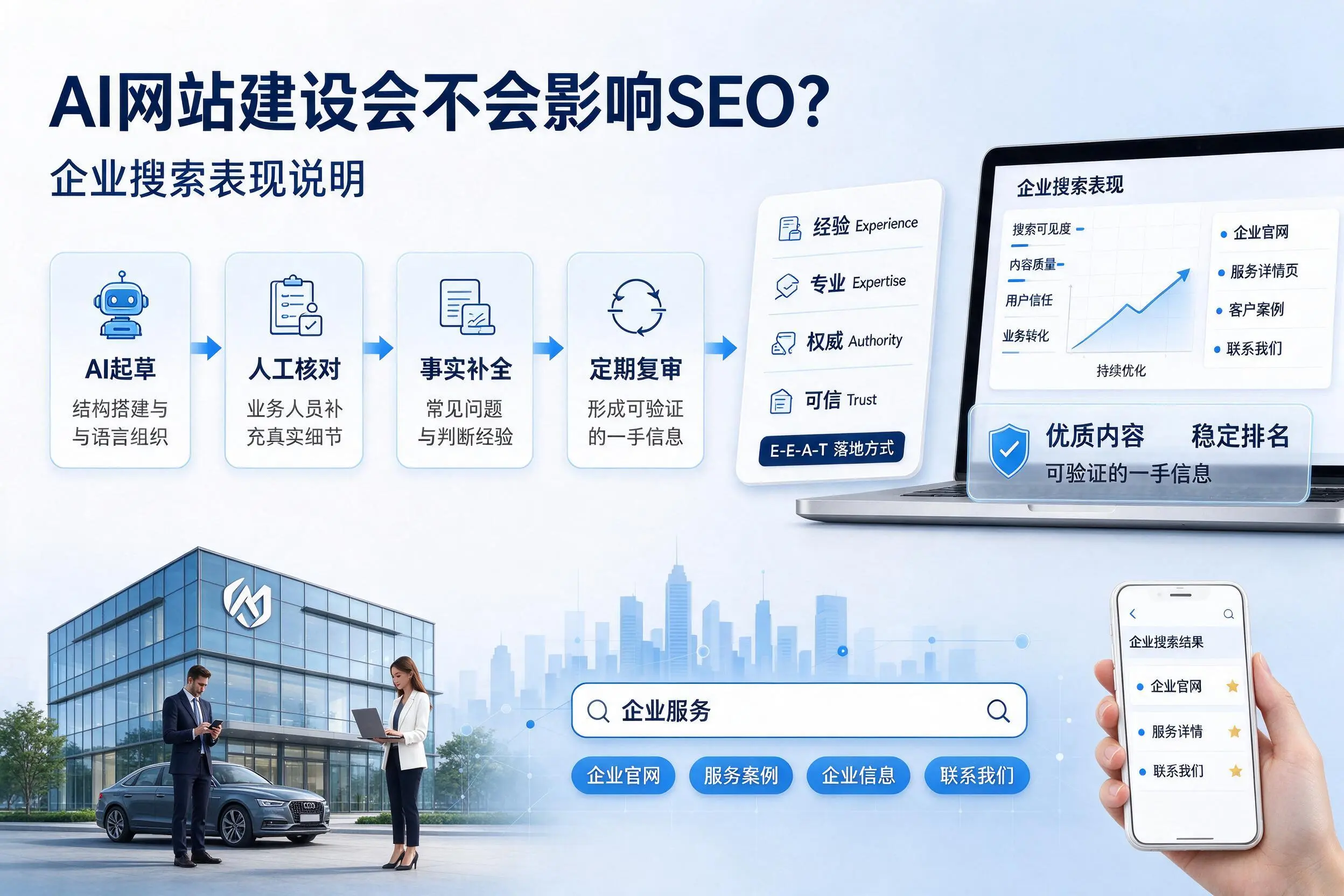 AI网站建设会不会影响SEO？白城企业搜索表现说明